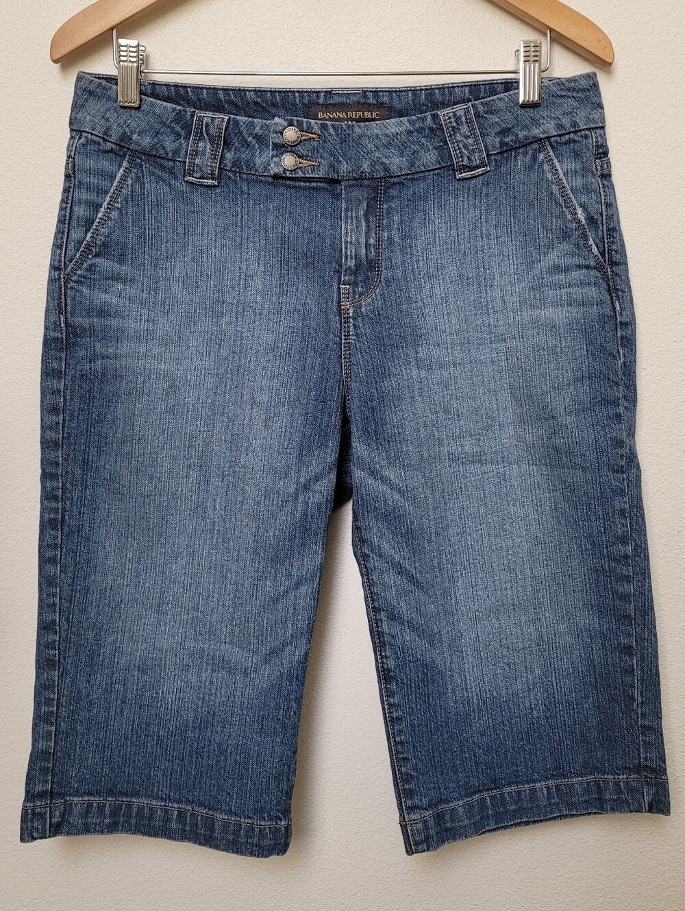 Banana Republic Factory Denim Bermuda Shorts